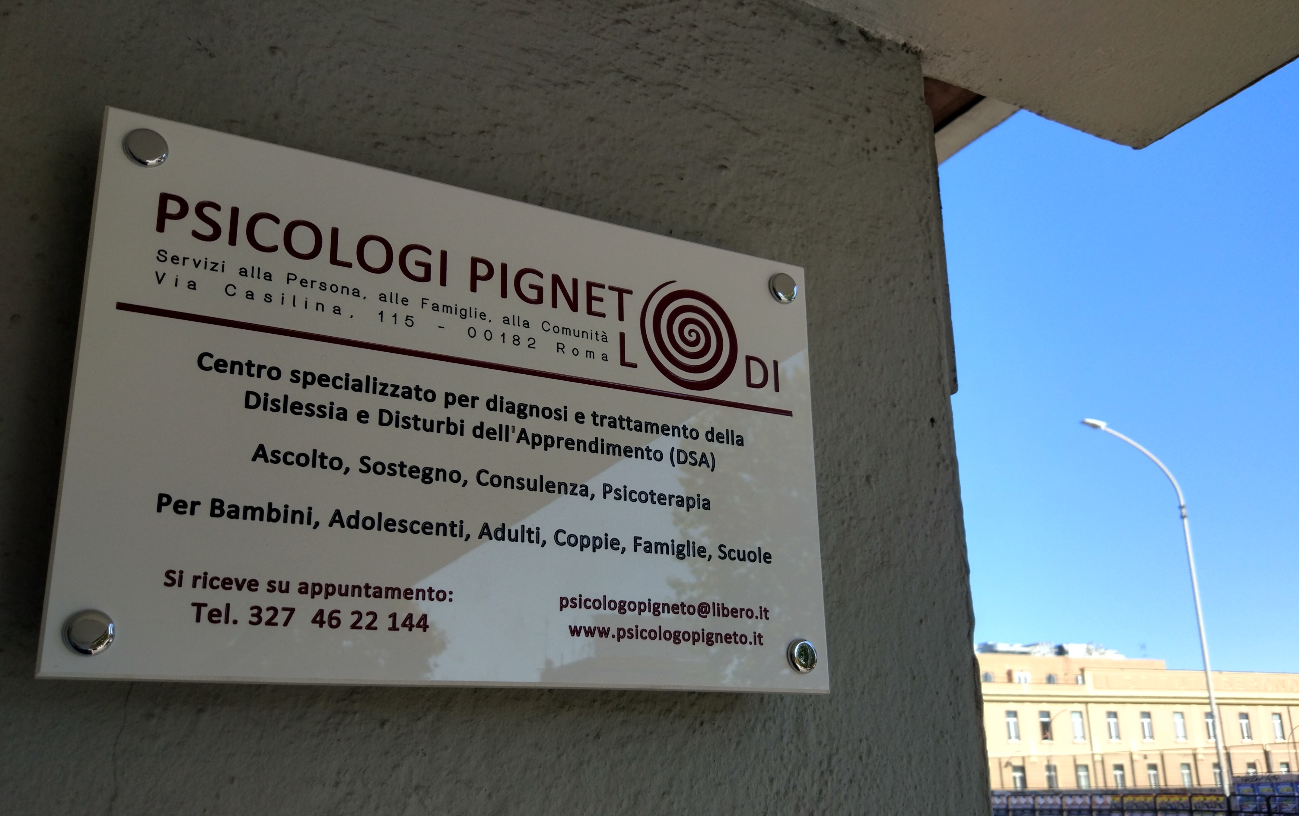 La nuova sede di "Psicologi Pigneto-Lodi"